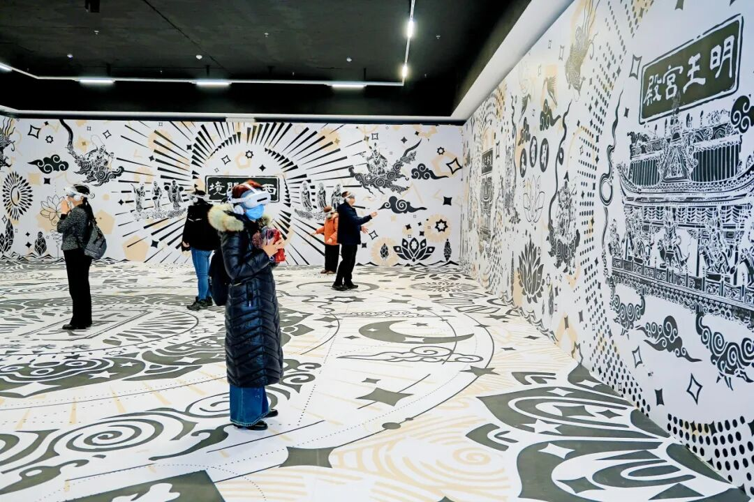 ▲2025年12月,“既往未来——小西天文物撷珍与悬塑艺术特展”在国家典籍博物馆开展 配图3