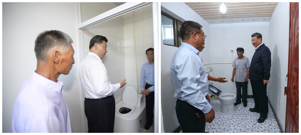 左图:2019年7月15日,习近平总书记在内蒙古自治区赤峰市喀喇沁旗河南街道马鞍山村村民张国利家考察。右图:2019年8月21日,习近平总书记在甘肃省古浪县黄花滩生态移民区富民新村村民李应川家考察。 左图:2019年7月15日,习近平总书记在内蒙古自治区赤峰市喀喇沁旗河南街道马鞍山村村民张国利家考察。右图:2019年8月21日,习近平总书记在甘肃省古浪县黄花滩生态移民区富民新村村民李应川家考察。